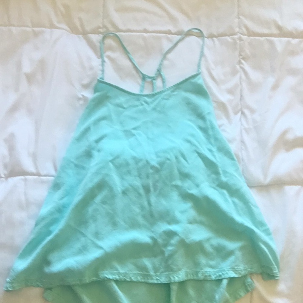 Mint Blue Tank Top